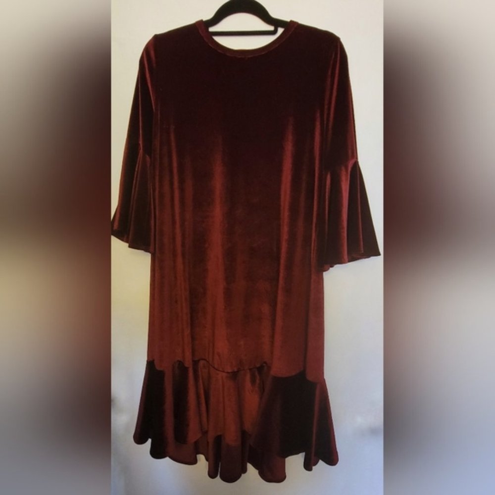Raspberry Velvet Lularoe Maurine Dress
